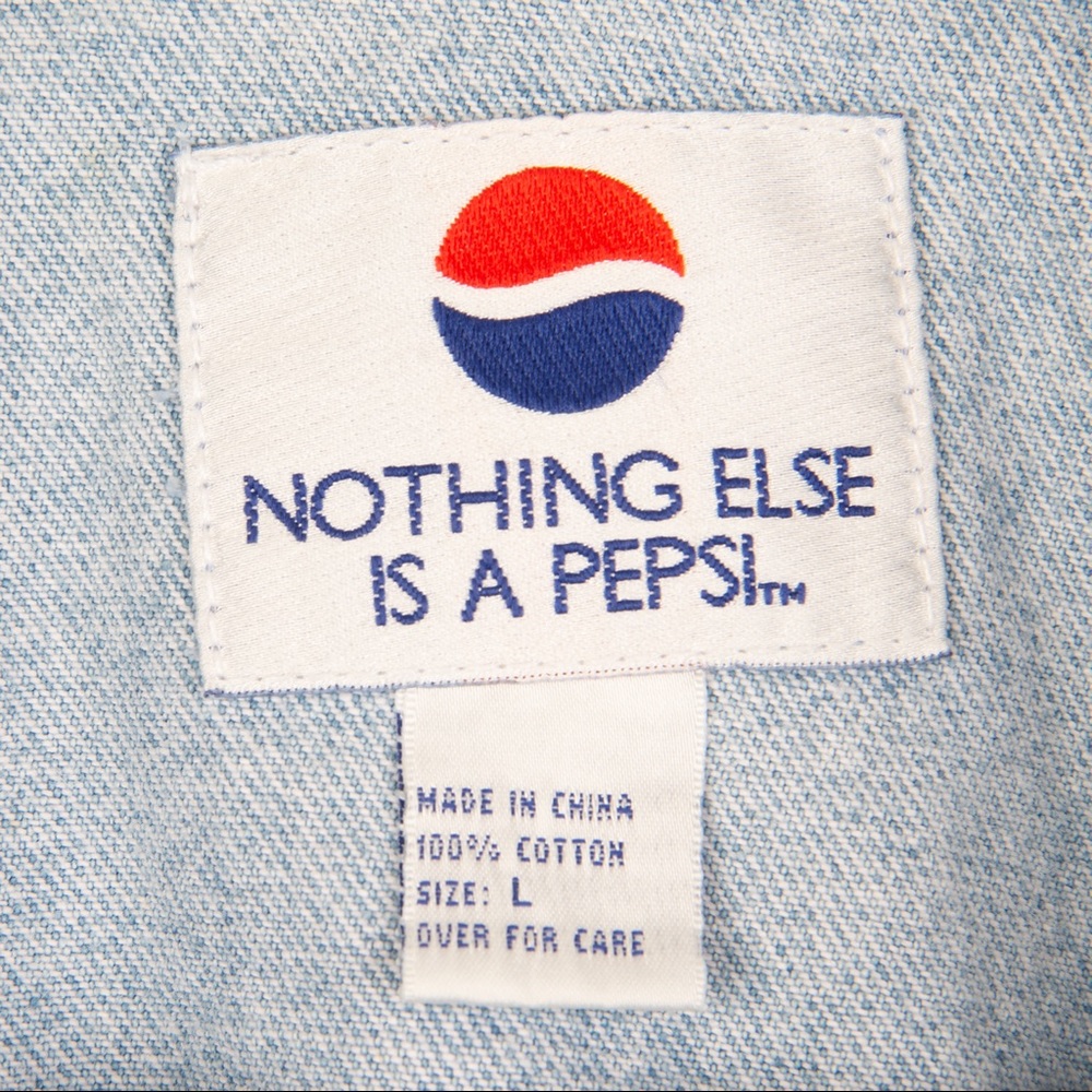 1980’s Nothing Else Is A Pepsi Denim Trucker Jacket - Picture 4 of 11